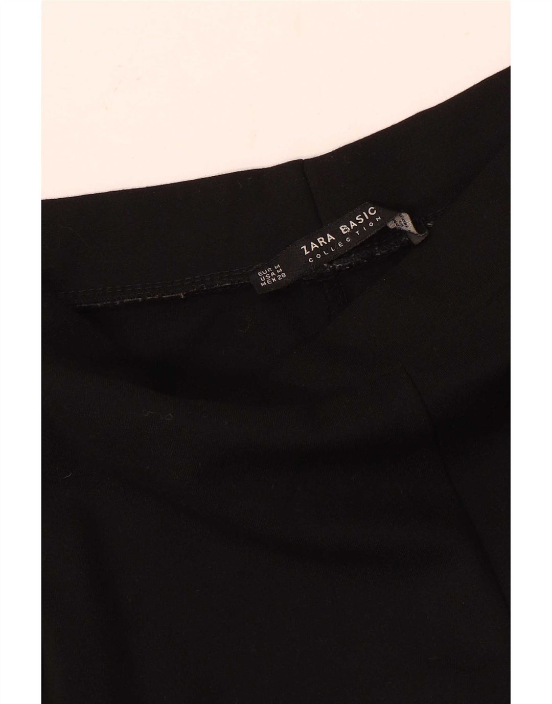Leggings Zara da donna UK 12 a righe nere medie