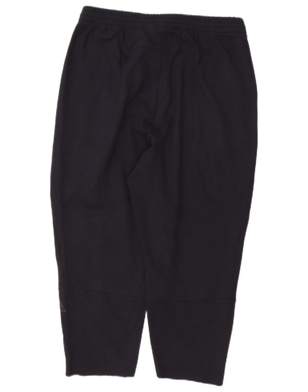 Pantaloni da tuta da uomo Adidas Large in cotone nero