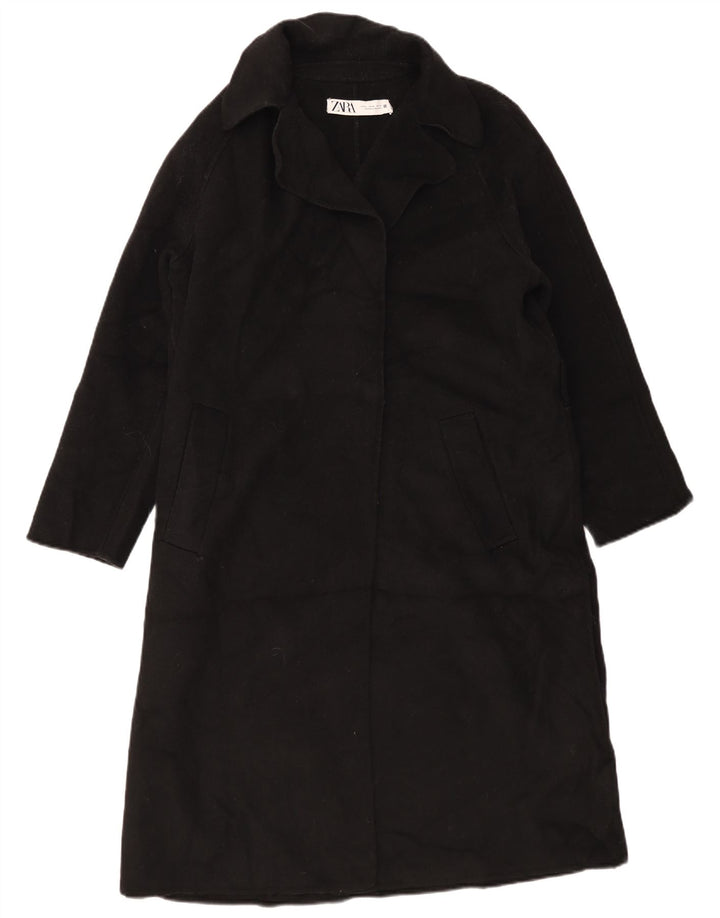 Soprabito oversize da donna Zara UK 14 lana nera media