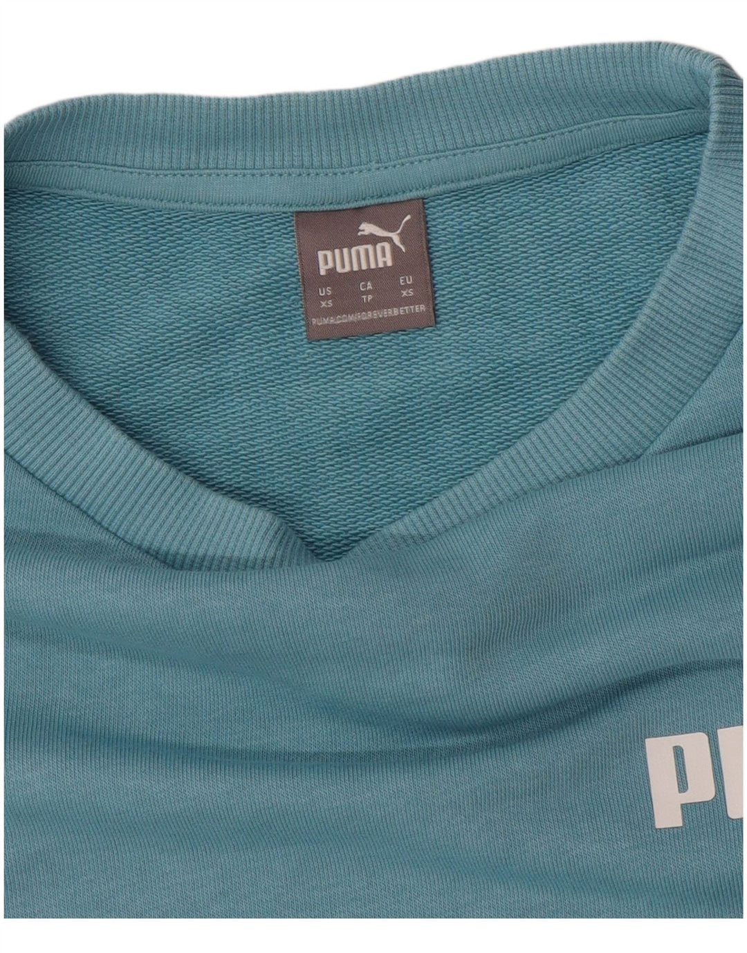 Felpa con grafica oversize da donna PUMA UK 6 XS Blu