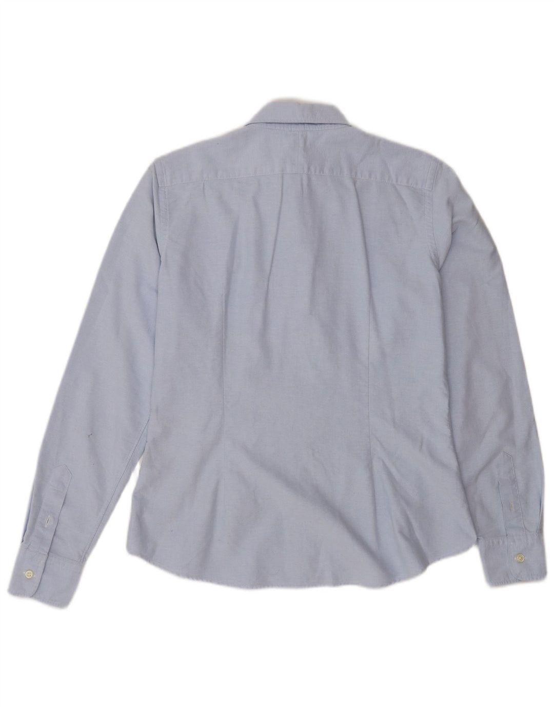 Camicia skinny da donna Ralph Lauren US 8 cotone blu medio