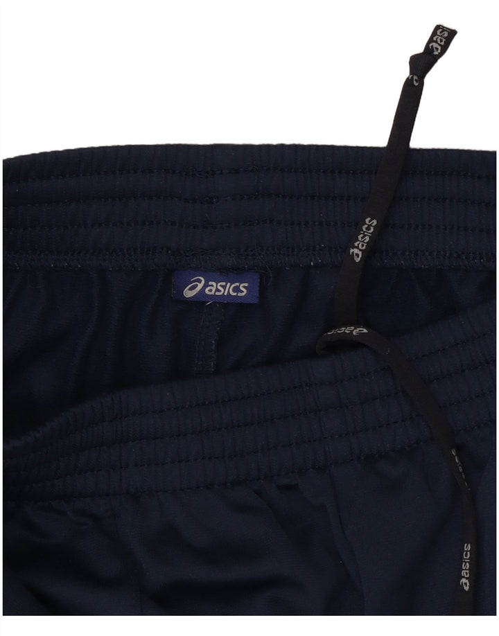 ASICS Mens Tracksuit Trousers Medium Navy Blue