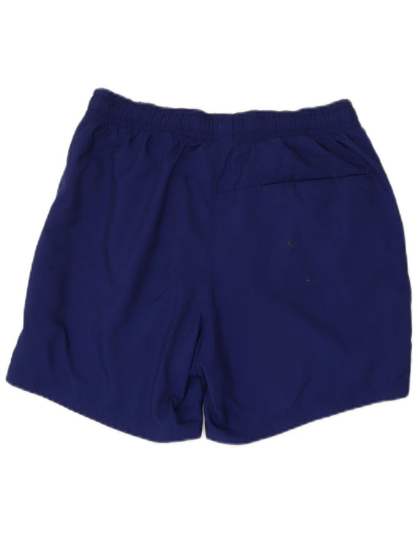 Pantaloncini sportivi Nike da uomo medi in poliestere blu navy