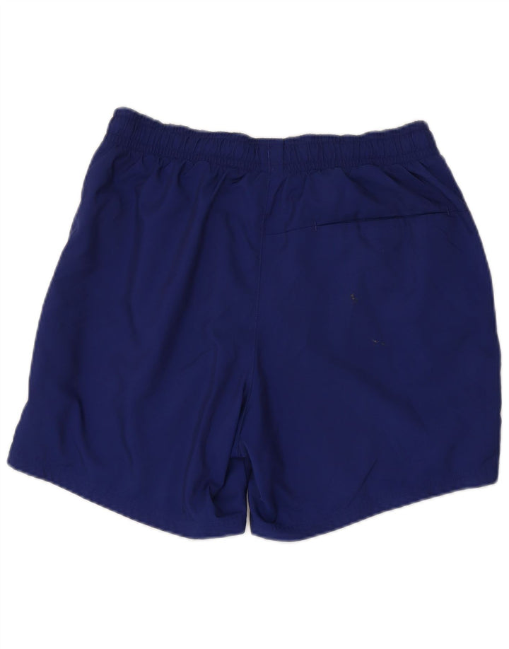 Pantaloncini sportivi Nike da uomo medi in poliestere blu navy