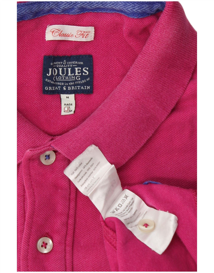 JOULES Polo da uomo vestibilità classica in cotone rosa medio