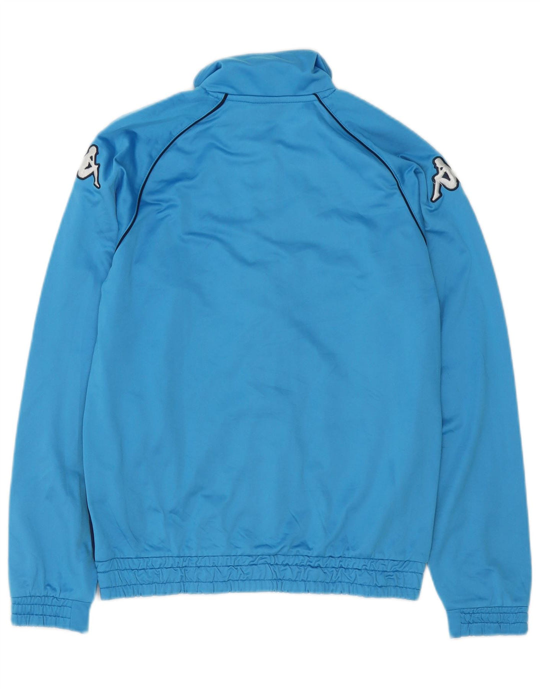 Giacca da tuta grafica Kappa da ragazzo 13-14 anni Blu Colourblock