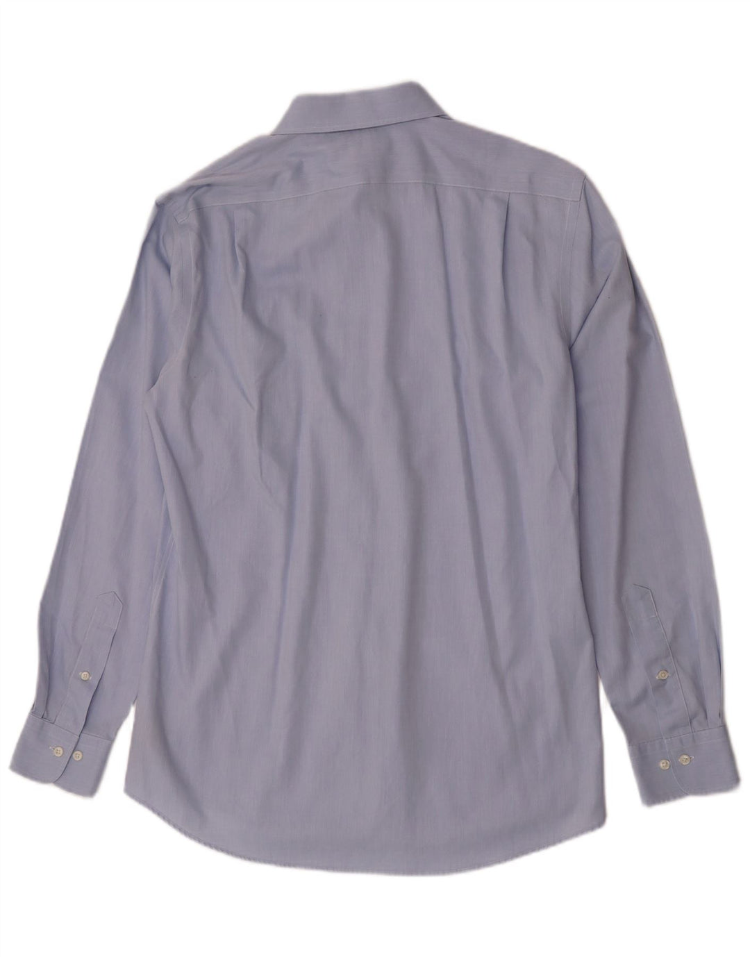 Camicia aderente da uomo Ralph Lauren taglia 15 1/2 39 cotone blu medio