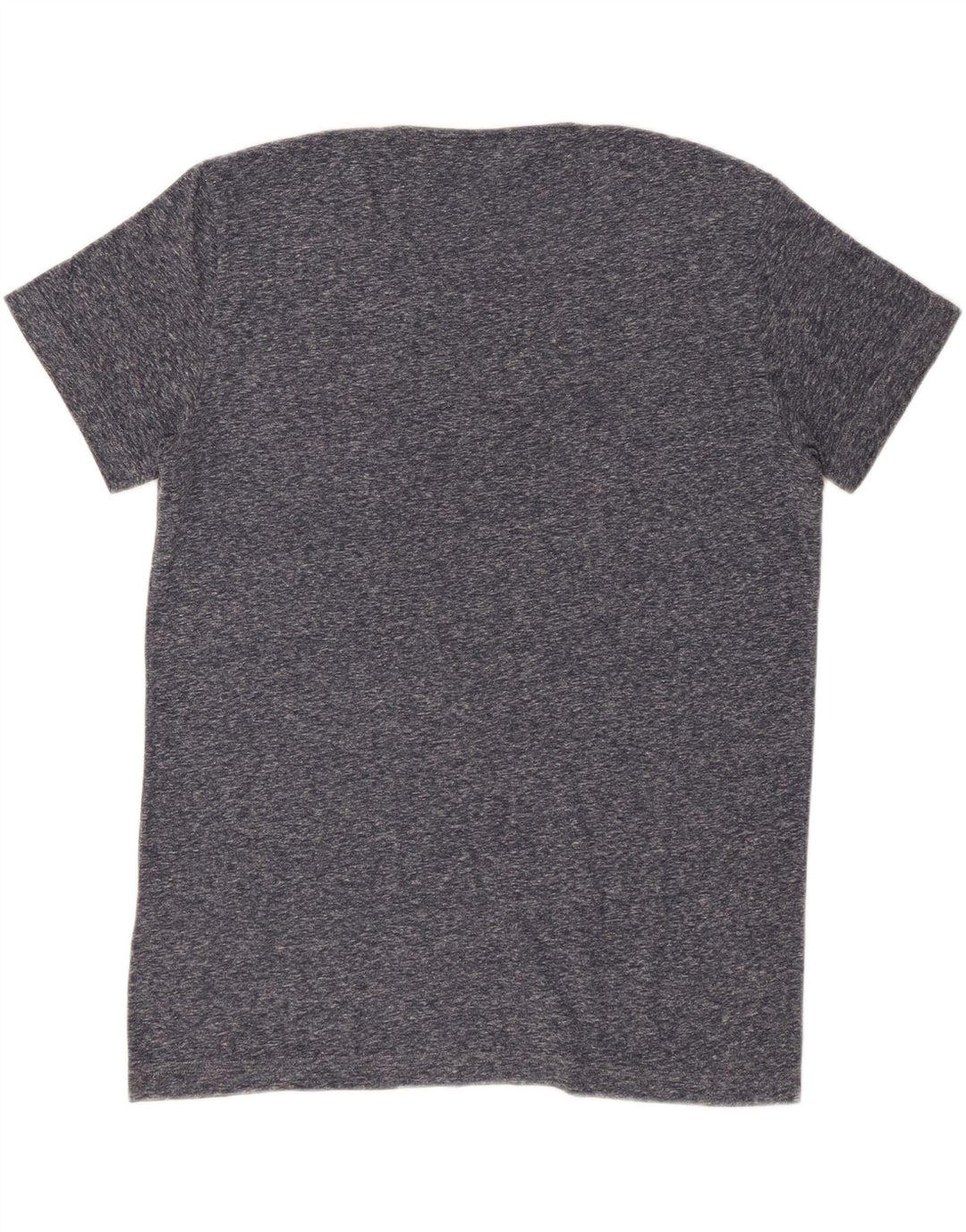 BENETTON Mens New York Graphic T-Shirt Top Large Grey Flecked Polyester