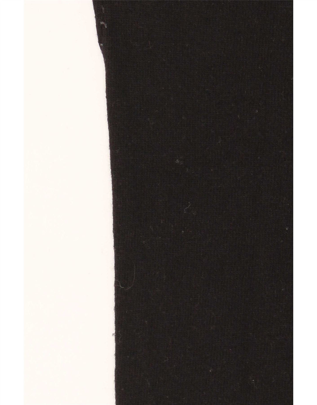 Maglione maglione da donna a collo alto Benetton UK 10 piccolo in lana nera