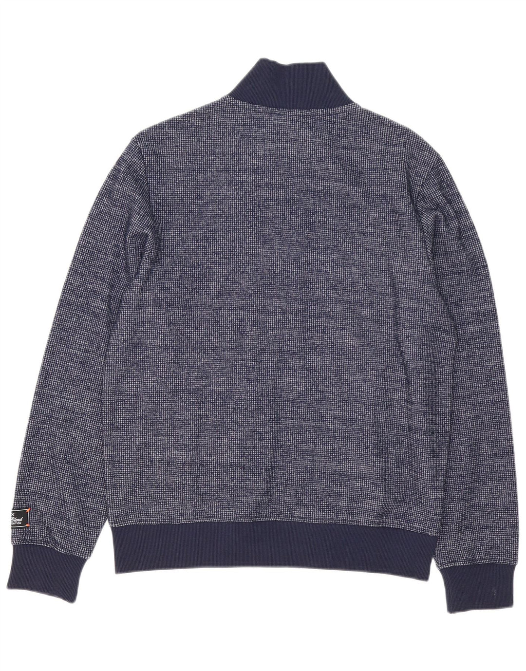 Maglione cardigan da uomo Sun68 poliestere medio blu navy