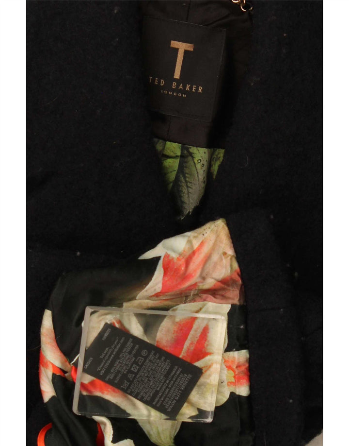 Giacca Bolero da donna Ted Baker UK 8 piccola lana nera
