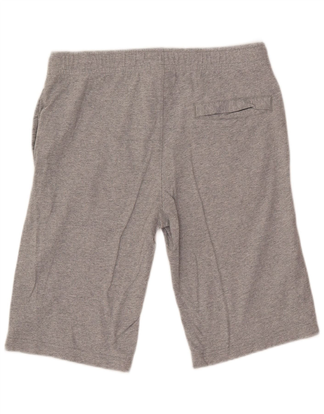 Pantaloncini sportivi da uomo NIKE in cotone screziato grigio medio