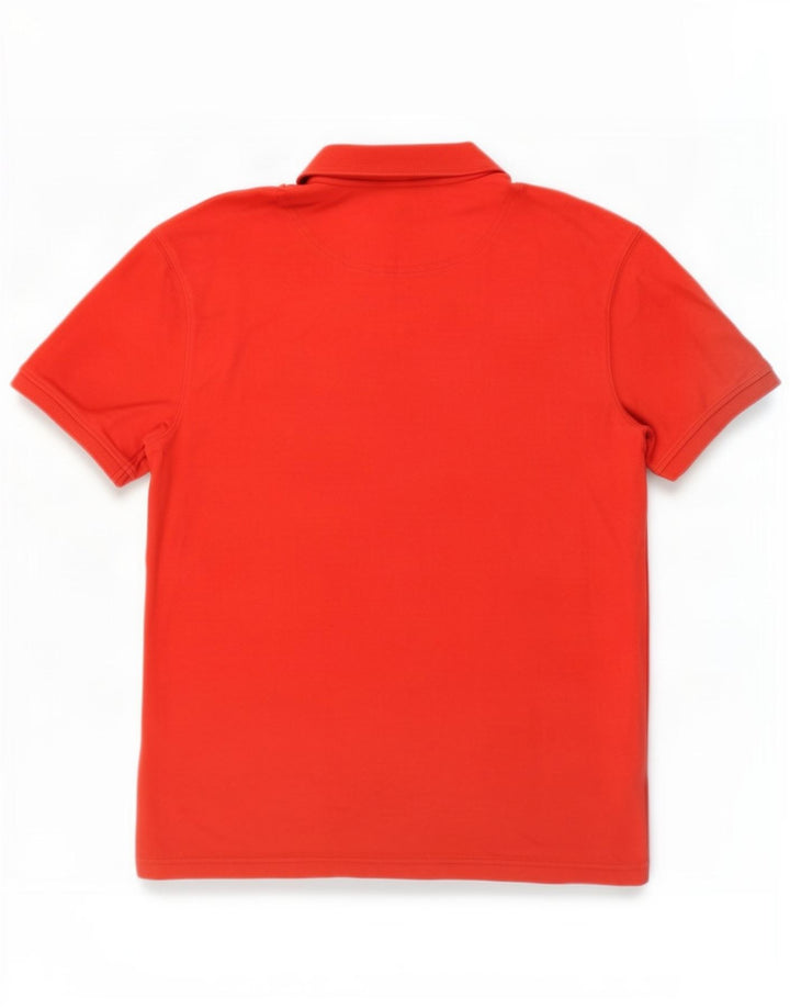 Polo Reebok da uomo grande in cotone rosso