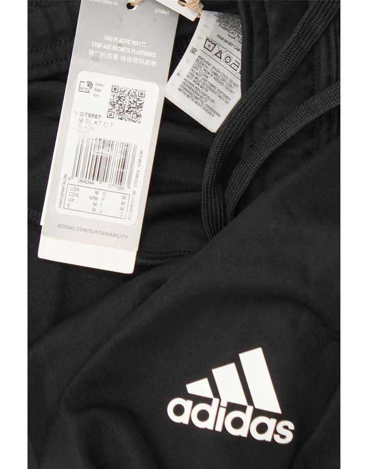 Pantaloni da tuta da uomo Adidas Joggers medio poliestere nero