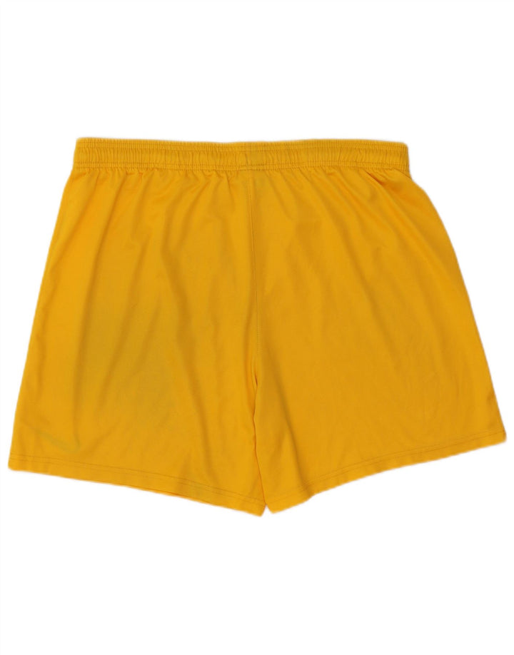 Pantaloncini sportivi Nike Dri Fit da uomo, grandi, gialli, in poliestere