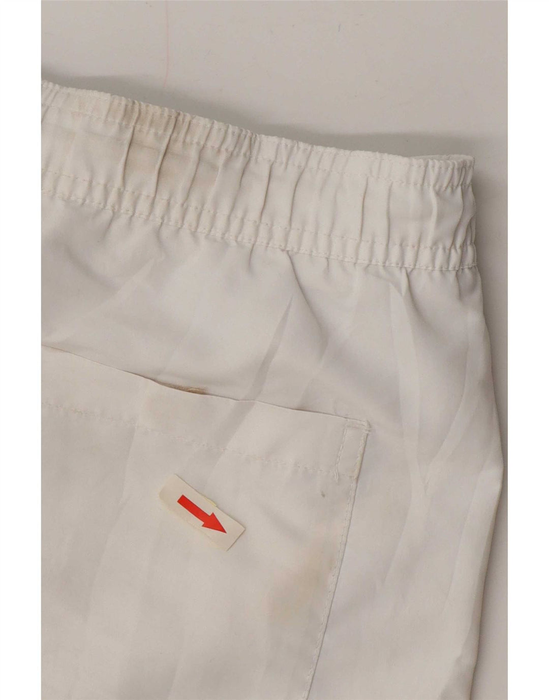 Pantaloncini da bagno grafici da uomo Calvin Klein bianco medio