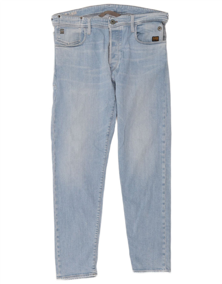 Jeans slim da uomo G-Star W36 L32 cotone blu