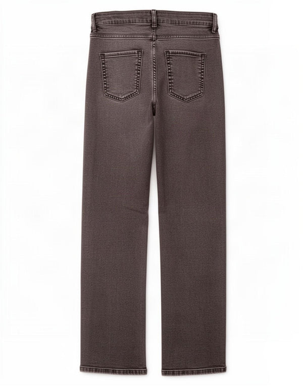 Jeans dritti Marks & Spencer da donna Per Una UK 8 piccoli W26 L25 neri
