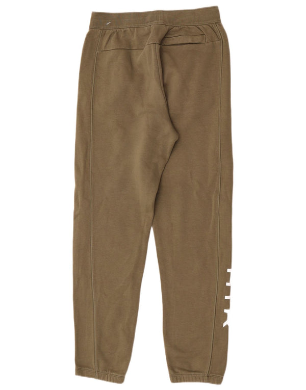 Nike Boys Graphic Tracksuit Trousers Joggers 13-14 Years XL Khaki Cotton