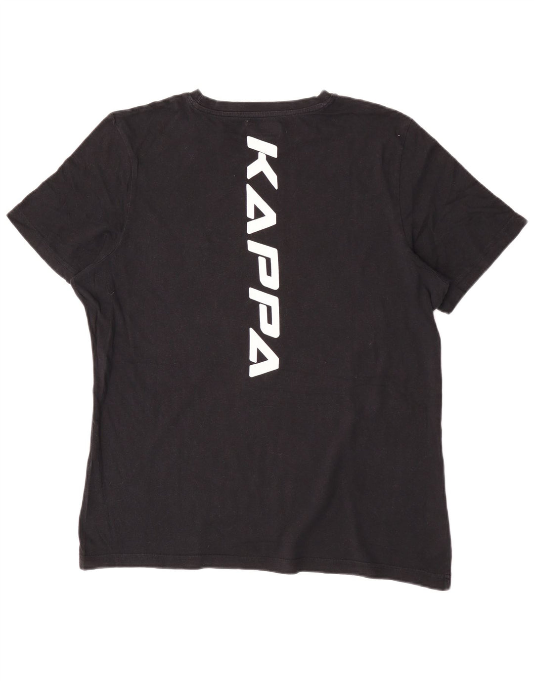 T-shirt grafica da uomo Kappa grande nera