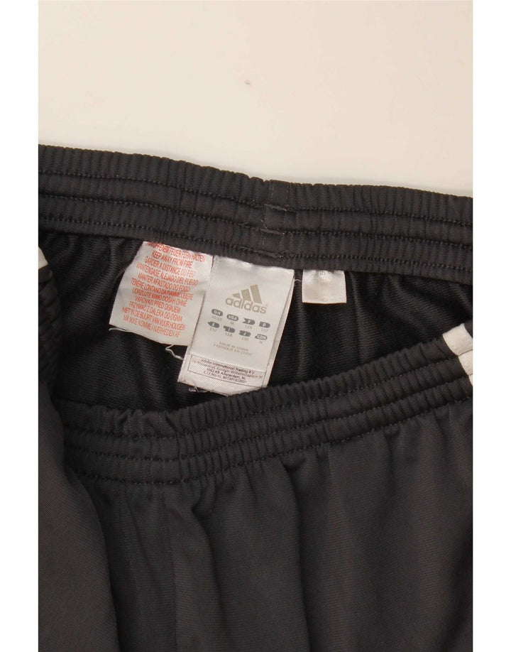 Pantaloni della tuta da ragazzo Adidas 11-12 anni Poliestere color block grigio