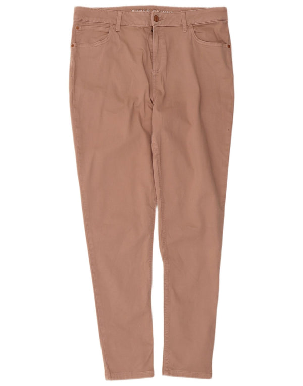 Pantaloni casual da donna Marks & Spencer UK 14 Large W32 L28 Rosa