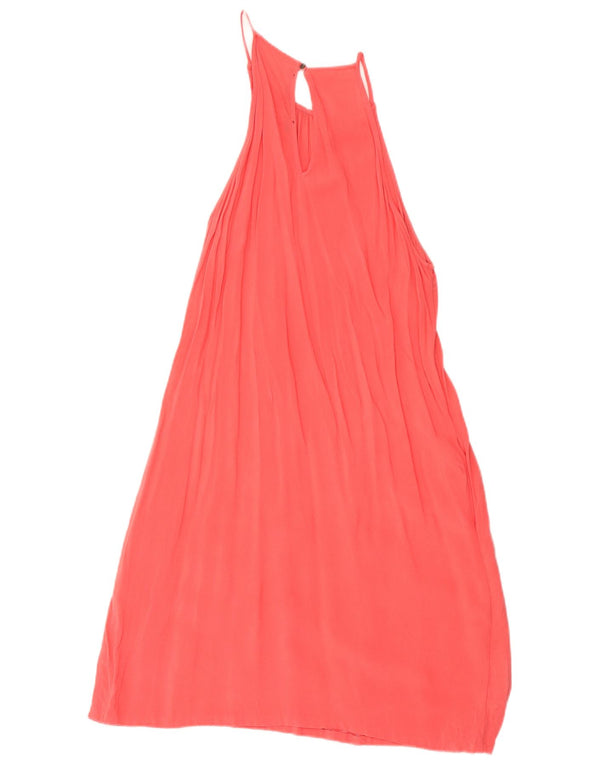 Abito Halter da donna Zara UK 14 grande rosa