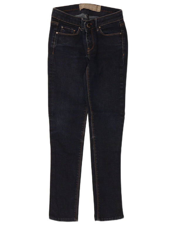 Jeans skinny da donna Zara EU 34 2XS W24 L27 Cotone blu navy