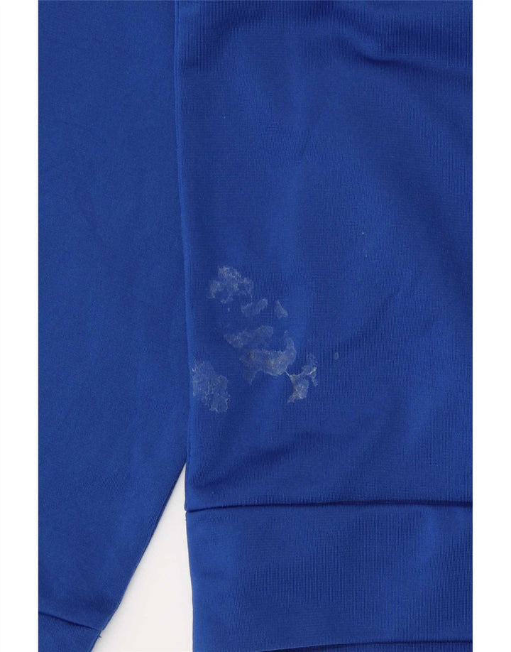 Giacca da tuta da ragazzo Adidas 5-6 anni in poliestere color block blu