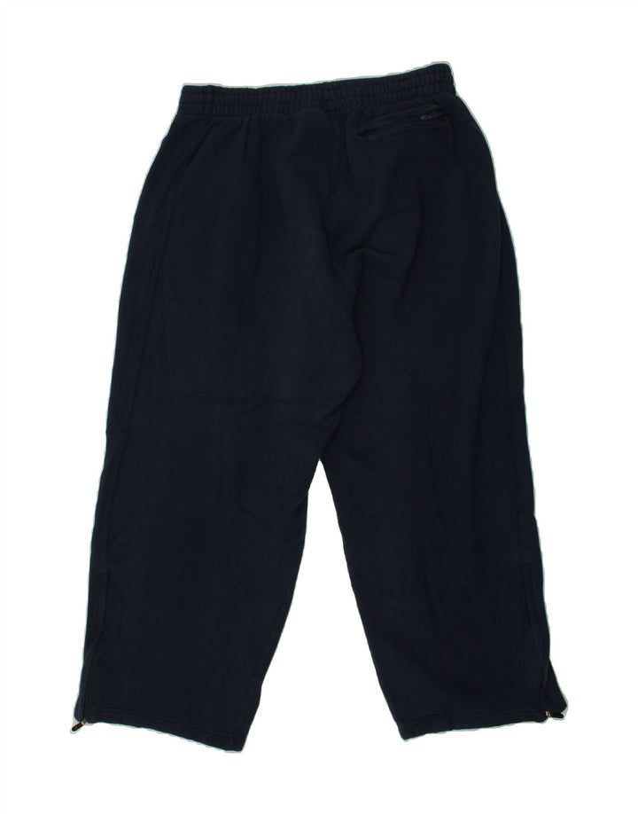 STARTER Mens Capri Tracksuit Trousers Large Navy Blue Cotton Vintage Starter and Second-Hand Starter from Messina Hembry 