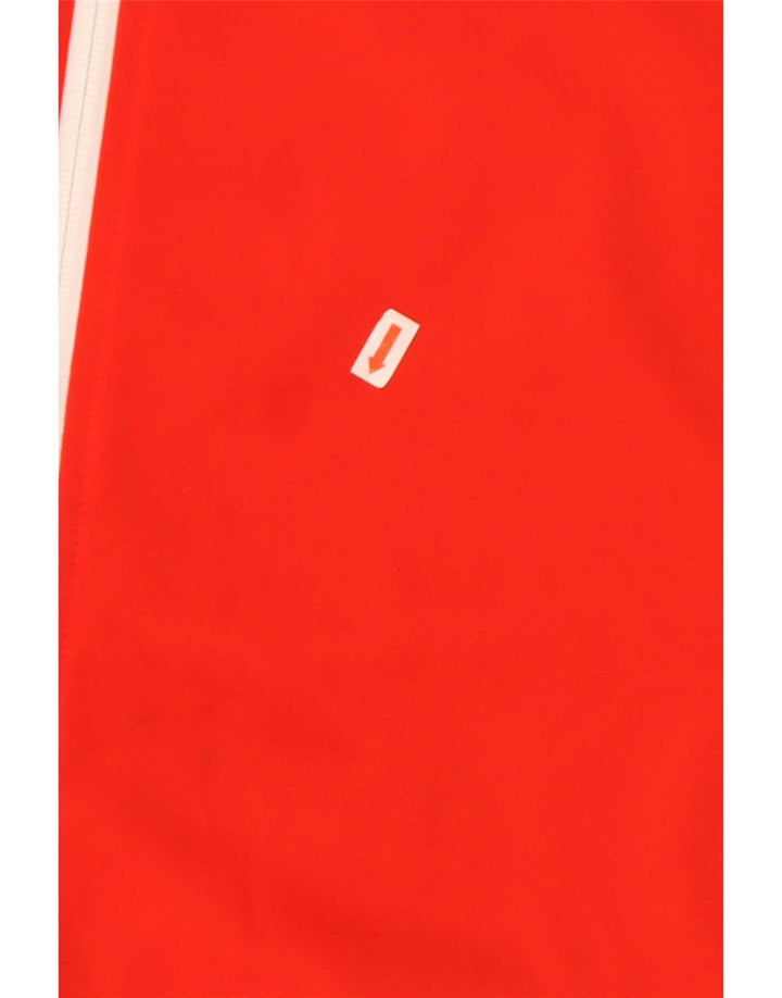 Giacca da tuta da uomo Puma 2XL Poliestere color block rosso