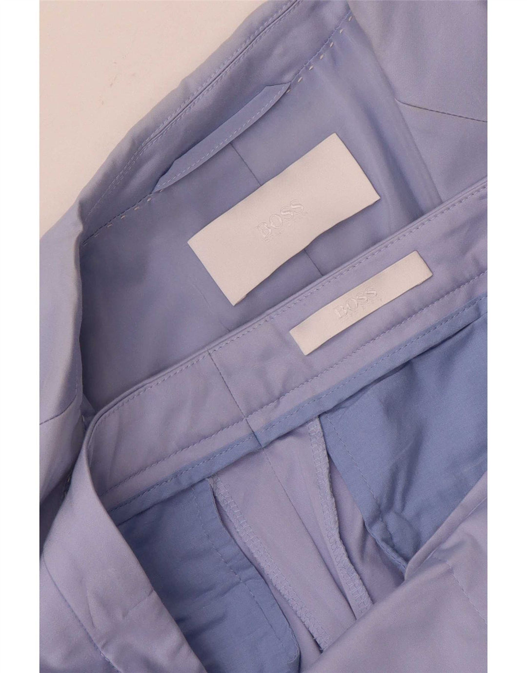 Abito da donna a 2 bottoni Hugo Boss UK 12 viola medio