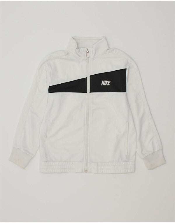 Giacca da tuta da ragazzo NIKE 10-11 anni color block bianco medio