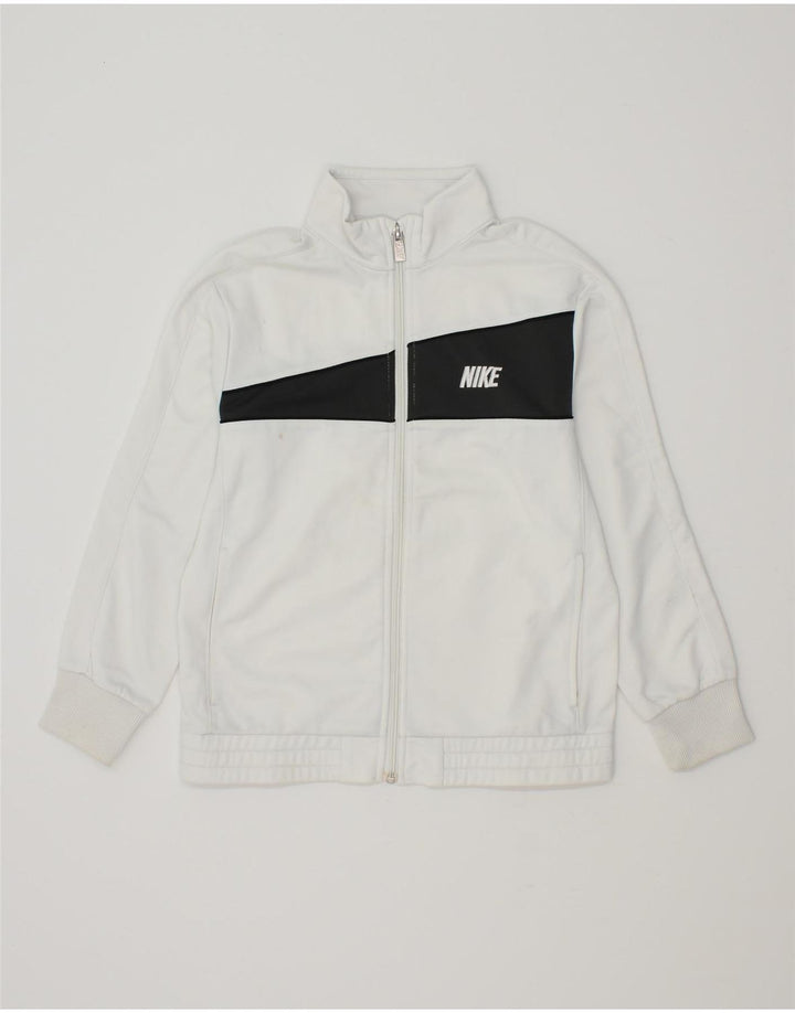 Giacca da tuta da ragazzo NIKE 10-11 anni color block bianco medio