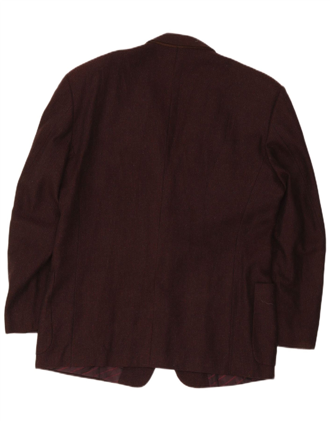 Giacca blazer da uomo a 2 bottoni Cerruti 1881 UK 40 grande lana d'agnello marrone
