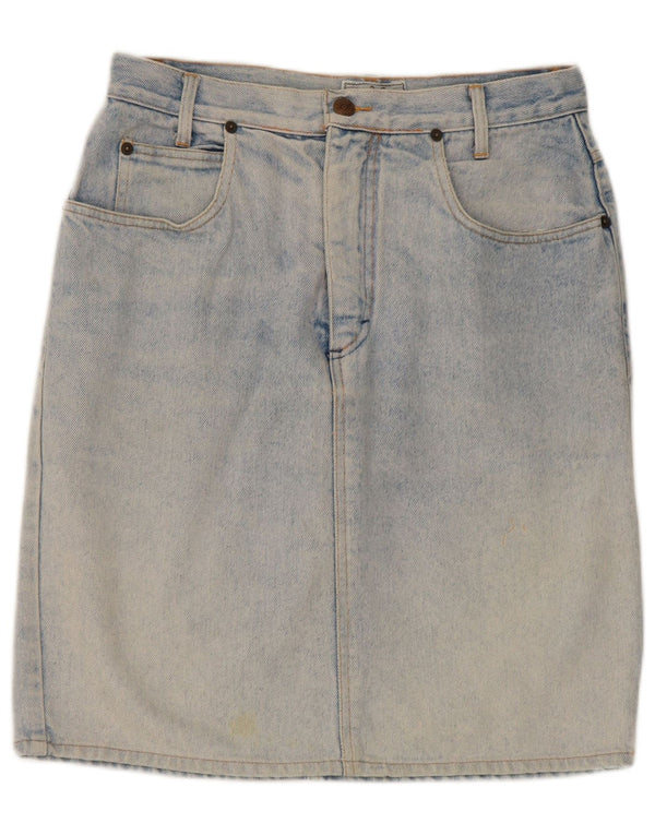 Gonna in denim da donna Mason W28 blu medio