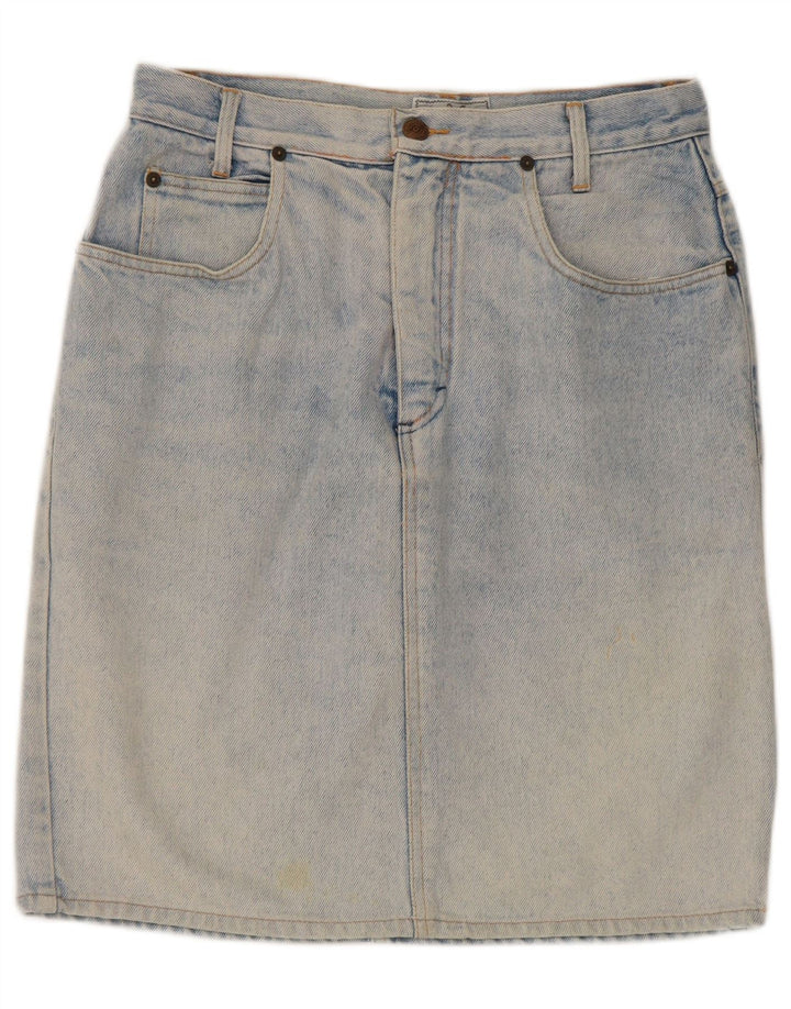 Gonna in denim da donna Mason W28 blu medio