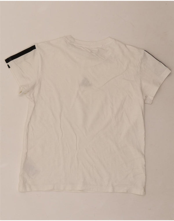 Maglietta Adidas Ragazzo Top 14-15 Anni XL Cotone Bianco