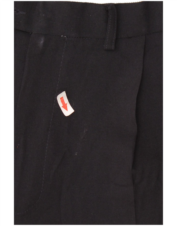 Pantaloni chino con pegging da uomo Marks & Spencer W36 L29 blu navy classici