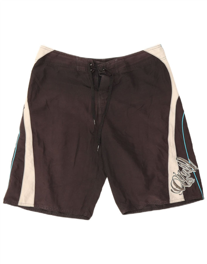 Pantaloncini da bagno grafici da uomo O'Neill grandi color block nero