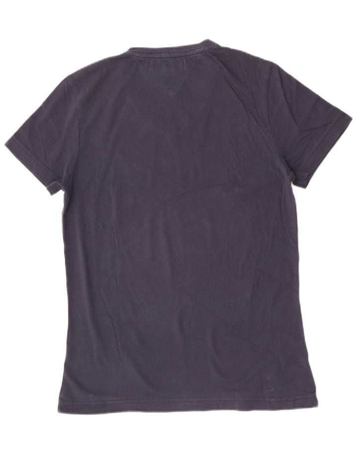 T-shirt da uomo a maniche corte con vestibilità regolare Tommy Hilfiger Top Small Blu Navy