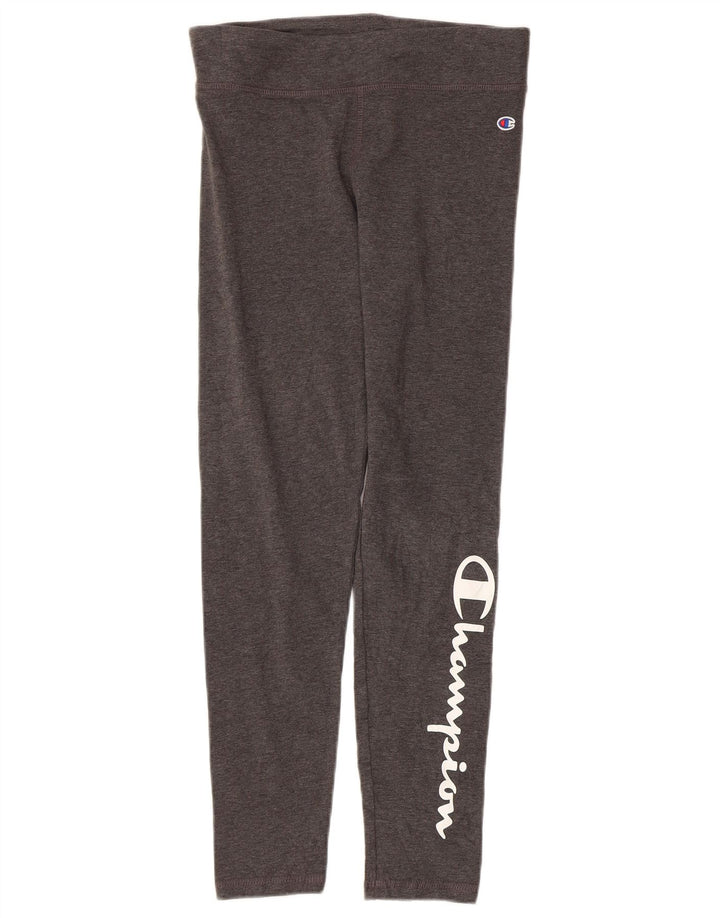 Leggings grafici da donna Champion UK 14 grande cotone grigio