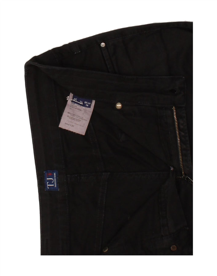 TRUSSARDI JEANS Womens Slim Jeans W29 L32 Black Cotton Vintage Trussardi Jeans and Second-Hand Trussardi Jeans from Messina Hembry 