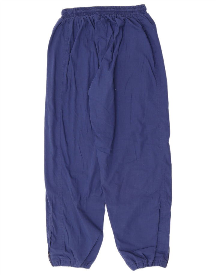 Pantaloni da tuta da uomo Lotto Joggers piccoli in poliestere blu navy