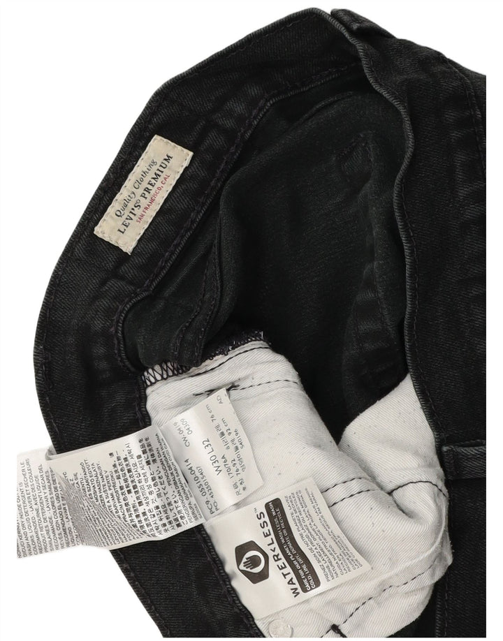 Jeans Levi's 511 Slim da donna W30 L30 cotone nero