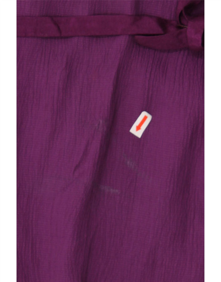 FRENCH CONNECTION Womens Blouse Top UK 12 Medium  Purple Viscose Vintage French Connection and Second-Hand French Connection from Messina Hembry 