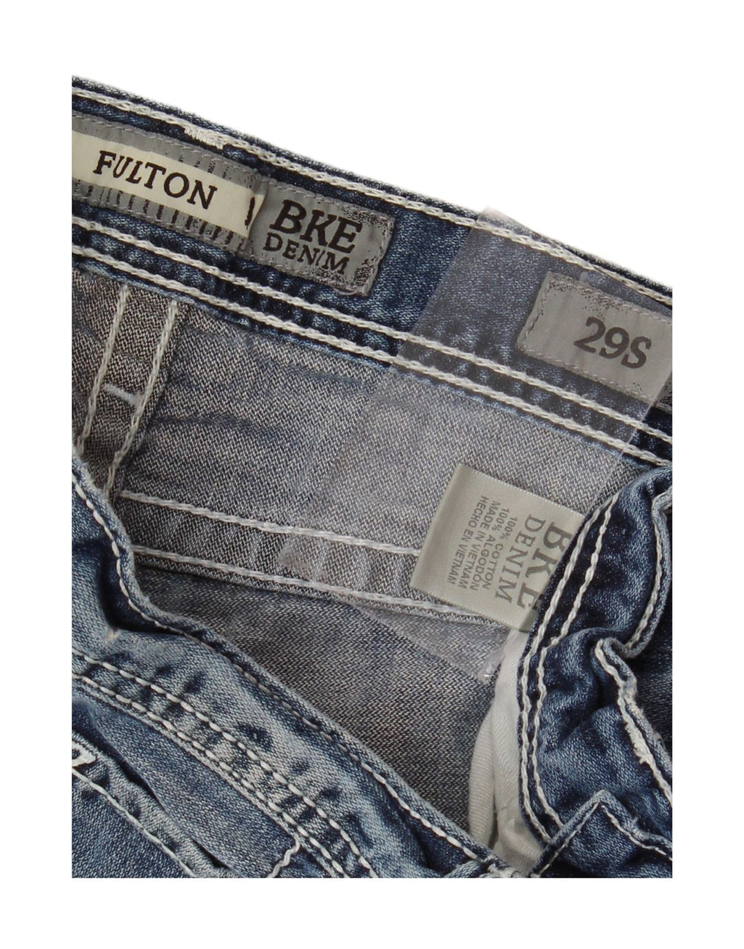 Jeans BKE da donna Fulton Bootcut W29 L29 cotone blu