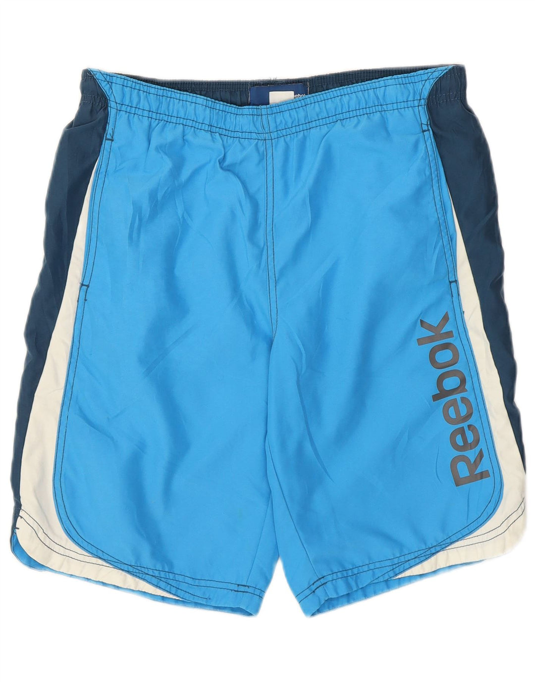 Pantaloncini sportivi Reebok da uomo con grafica XS Blu Colourblock