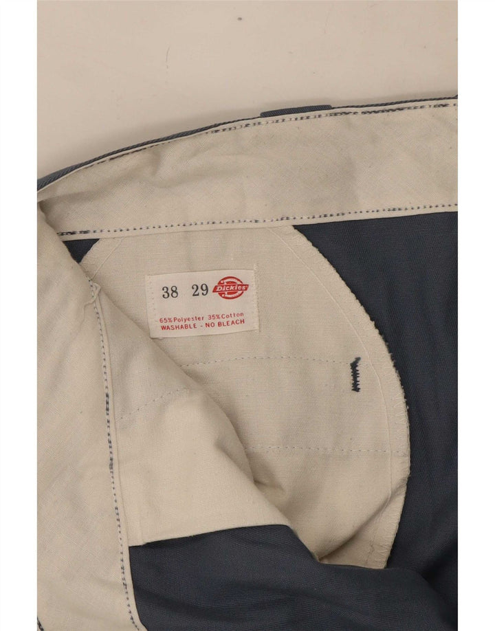 Pantaloni cargo dritti da uomo Dickies W38 L29 poliestere grigio