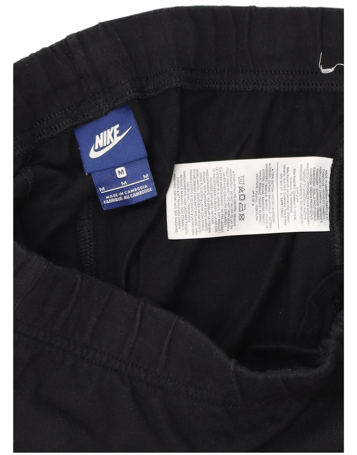 Pantaloncini sportivi da uomo NIKE medio cotone nero